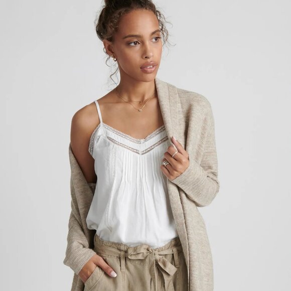 Lucky Brand Sweaters - Lucky Brand Lightweight Waterfall Cardigan Sz S